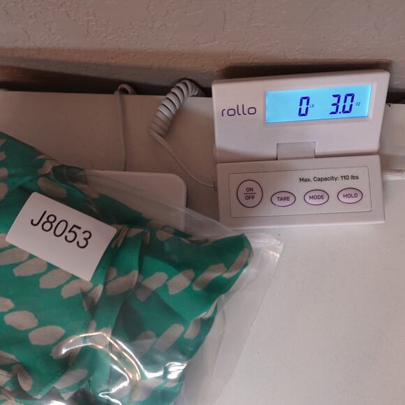 Milly Top Womens 4 Silk Green Geometric Print Halter Flowy Draped Hankerchief - Picture 7 of 7